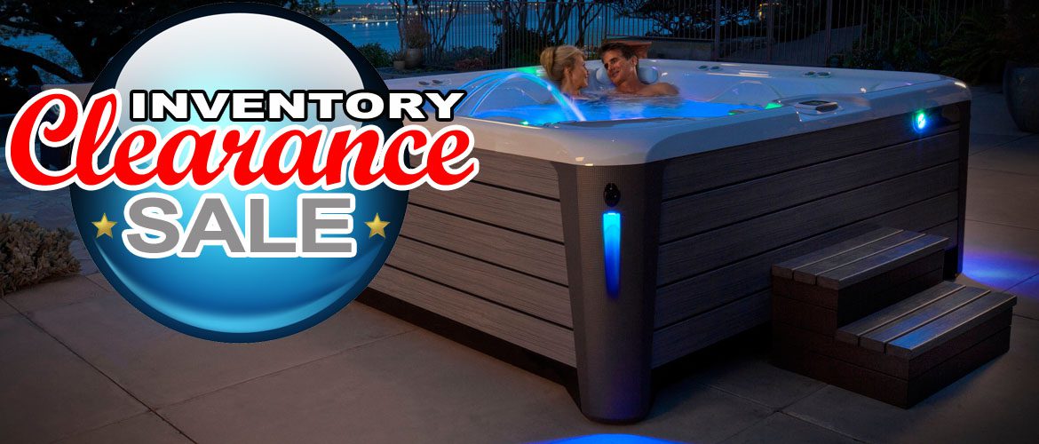 Hot tub clearance sale