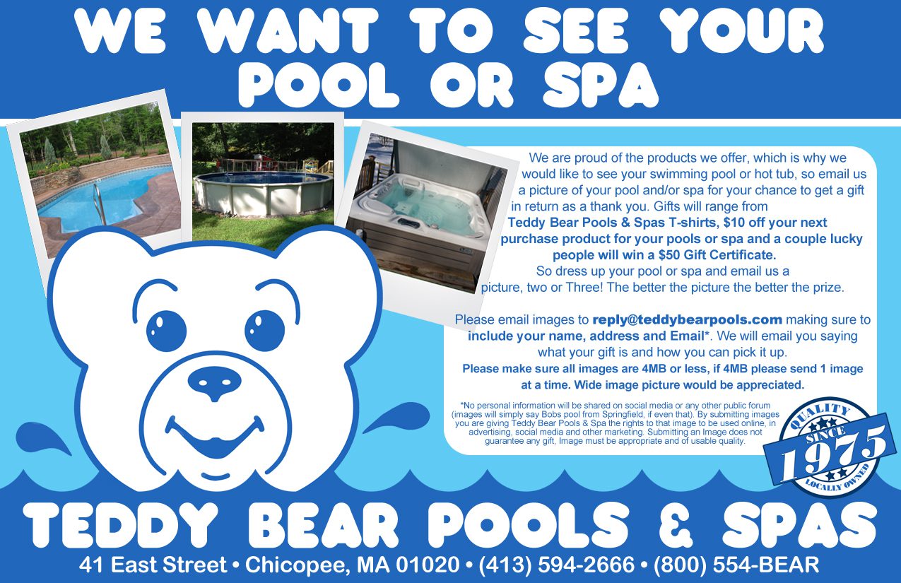 We want to see you pool and spa