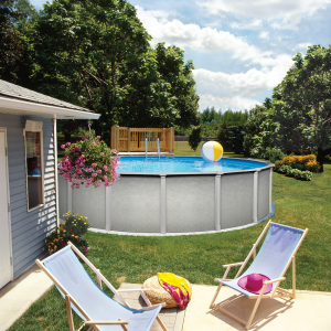 (Steel) Teddy Bear Oxbow Aboveground Pool - Teddy Bear Pools and ...