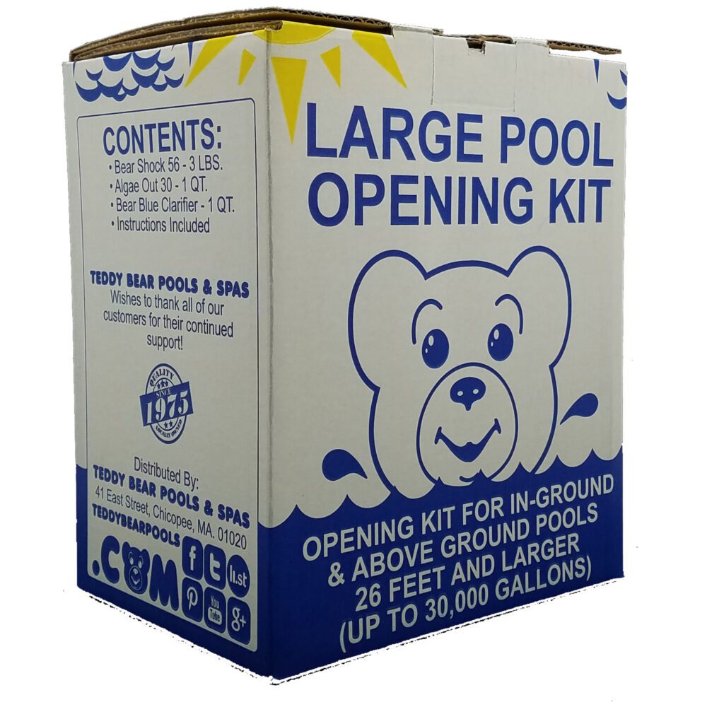 Large pool opening kit